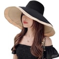 thumbnail image 1 of Sombrero para el sol HUAMULAN 7, ala ancha, protección UV para verano, para mujer, 1 of 7
