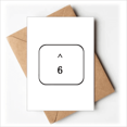 thumbnail image 1 of Keyboard Symbol 6 Art Deco Fashion Greeting Cards You are Invited Invitations, 1 of 3