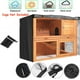 thumbnail image 1 of Funda para jaula de conejo a prueba de polvo, resistente al agua con protección total, ventana de plástico transparente para monitoreo, diseño transpirable con 15 secciones para aire fresco,, 1 of 8