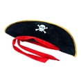 thumbnail image 4 of Sombrero Pirata Parche Ojo Capitán Caribeño Niños y Adultos (para Niños) brillar Electrónica, 4 of 5
