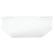 V-Gard Accessory System General Purpose Visor, Anti-Fog, Anti-Scratch, Clear, 17 In L X 8 In H | Bundle of 2 Each