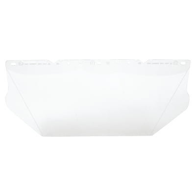 V-Gard Accessory System General Purpose Visor, Anti-Fog, Anti-Scratch, Clear, 17 In L X 8 In H | Bundle of 2 Each