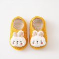 thumbnail image 4 of UngA Boys Slippers Toddler Slippers for Boys Girls Slip on Kids Baby House Shoes Indoor Outdoor Warm Walking Shoe Yellow,L, 4 of 4