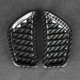 thumbnail image 3 of Air Outlet Frame Air Vent Cover Air Vent Frame Front Upper Air Vent Trim Interior Decorative Cover 2pcs Front Upper Air Outlet Frame Carbon Fiber Pattern Fit For  Prius Hatchback, 3 of 8