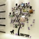 thumbnail image 3 of DIY 3D Pegatinas de pared Vida familiar creativa Árbol Marcos de fotos Acrílico de cristal Calcomanías extraíbles Arte Mural para sala de estar Dormitorio Etiqueta Decoración para el hogar Adepaton 2021955-1, 3 of 5