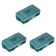 thumbnail image 1 of Caja Almacenamiento Piezas Pequeñas Doble Cara Herramientas Plástico para Hardware() Verde, 1 of 5