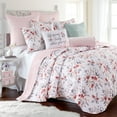thumbnail image 2 of Levtex Home - Adeline Quilt - Euro Sham Set of 2 - Gingham - Pink and White - Quilted (26x26in.), No insert - Reversible - Polyester, 2 of 3