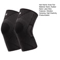 thumbnail image 7 of sunsanly 1 Pair Knee Pad Anti-slip Vibration Damping High Elasticity Knee Protection Nylon Sports Protective Gear Knee Pad Sports Protective Gear, 7 of 7