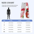 thumbnail image 2 of Salouo Christmas Gnome With Love Print Pajama Pants for Men, Lounge Pants Elastic Waistband Casual Men's sleepwear Loungewear Sleep Pajama Pant -Small, 2 of 7