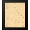 thumbnail image 2 of USGS 20x24 Black Modern Framed Museum Art Print Titled - Bowie Arizona Quad - USGS 1949, 2 of 5