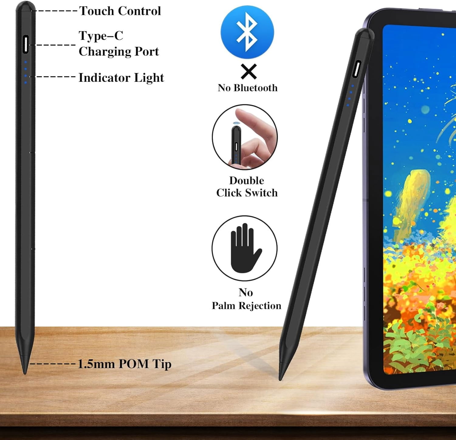 New Stylus Pen For Lenovo Tab P11 Pro 11.5" TB-J716F Tablet Touch