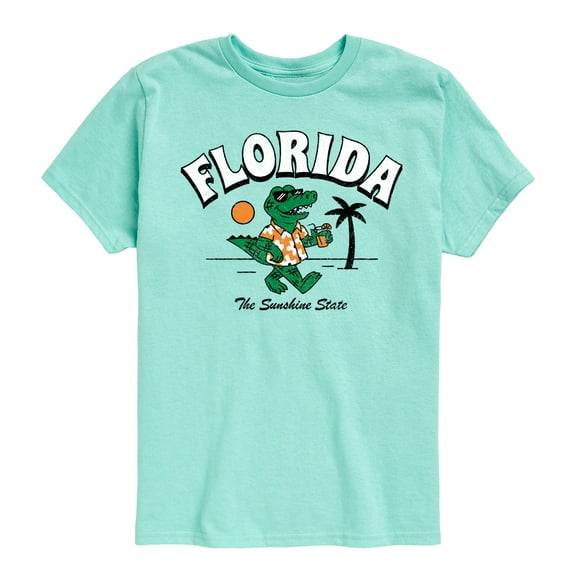 Instant Message - Florida, The Sunshine State - Toddler & Youth Short Sleeve Graphic T-Shirt