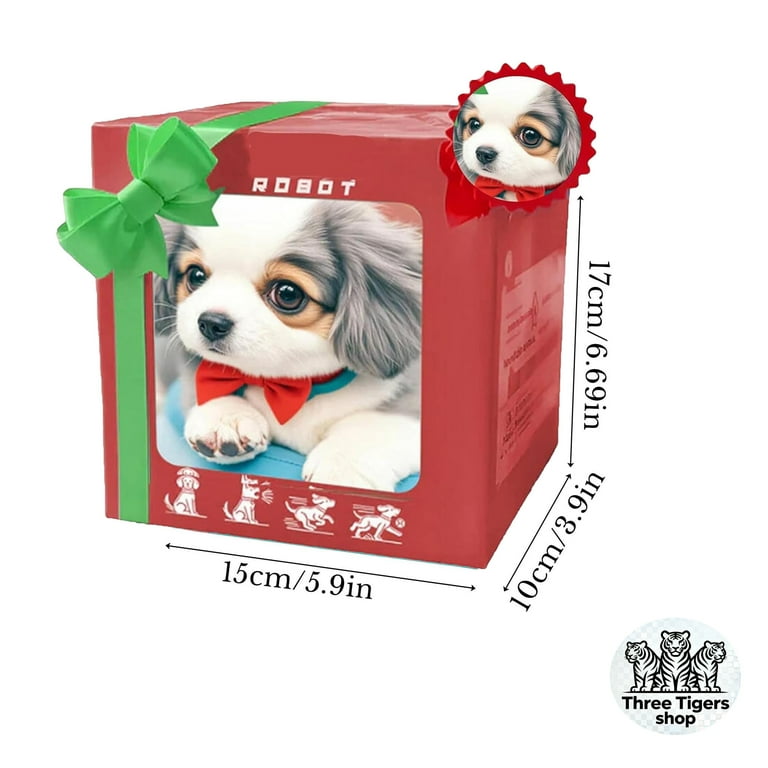 Three Tigers Brand Robot Dog, Robot Puppy That Acts Like a Real