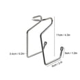 thumbnail image 5 of Kit d'Outils de Rasage 3 Pcs/Ensemble avec Support de Bol en Acier Inoxydable pour Hommes Rasage Quotidien, 5 of 5