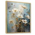 thumbnail image 2 of Designart "Tranquil Scene Of Wildflowers In Full Bloom III" Wildflowers Floater Framed Canvas Wall Art, 2 of 5