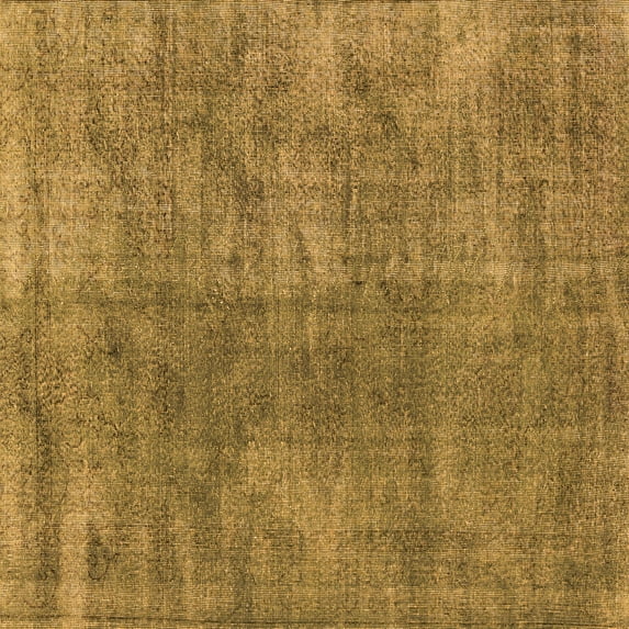 Ahgly Company Indoor Square Persian Orange Traditional Area Rugs, 4' Square