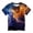 X7Light Blue, variant on lnmuld Girls Summer Tops Celestial Star Print Short Sleeve Round Neck T-Shirt Casual Everyday Play Tee for Young Girls Size:6-7 Years