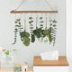thumbnail image 5 of Decoración colgante de pared de eucalipto artificial, hojas de eucalipto falsas, vegetación rústica, colgante de pared de granja para boda B, 5 of 5