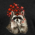 thumbnail image 3 of CafePress - Raccoon Blowing Kisses Cute Animal Love T Shirt - Womens Football Shirt, 3 of 4