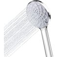 thumbnail image 1 of Cabezal de ducha, [Modo 6] Cabezal de ducha de mano Spopal, Cabezal de ducha de mano, Cabezal de ducha desmontable, Ducha de baño de ducha de mano ABS para interfaz es G1/2 oso de fresa Electrónica, 1 of 5