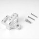 thumbnail image 3 of 3 Port for , AEM Boost Controller Solenoid Valve Mount Holder Bracket Kit CNC Billet Aluminum Silve, 3 of 4