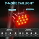 thumbnail image 4 of Luces de bicicleta BUCKLOS delanteras y traseras recargables por USB 35H, 4 of 7