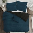 thumbnail image 4 of Vanessa Navy Duvet Cover Set Queen, 4 of 5