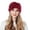 Wine, variant on beishanbush Baseball Caps Women Knot Fashion Pleated Turban Cap Headwrap Sleep Hat Black