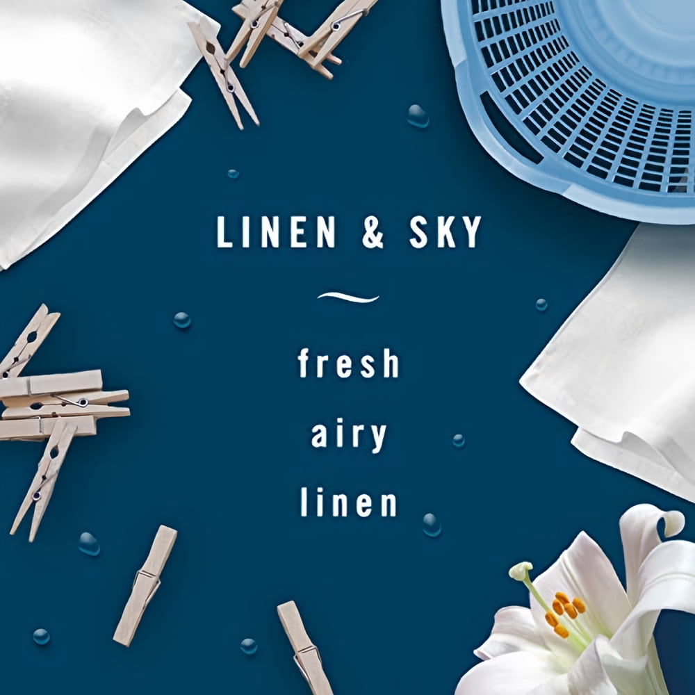 Febreze Car Vent Clip Linen & Sky Air Freshener (Pack of 20)