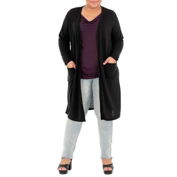 jersey duster cardigan