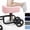 Pink, variant on General Knee Scooter Cushion - Short Fluff Knee Scooter Pads Relief Pain Removable Cover and Thick Memory Foam Cushion Insert Universal Fit Roller Accessories (Navy Blue)