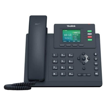 UPC: 0841885104878 | Yealink SIP-T33G – VoIP phone – 5-way call capability – SIP  SIP v2  SRTP – 4 lines – classic gray