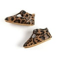 thumbnail image 3 of Styles I Love Infant Baby Girls Soft Leather Scalloped Trim T-Strap Mary Jane Shoes Anti-Slip Rubber Sole Crib Shoes (Leopard, 6-12 Months), 3 of 6