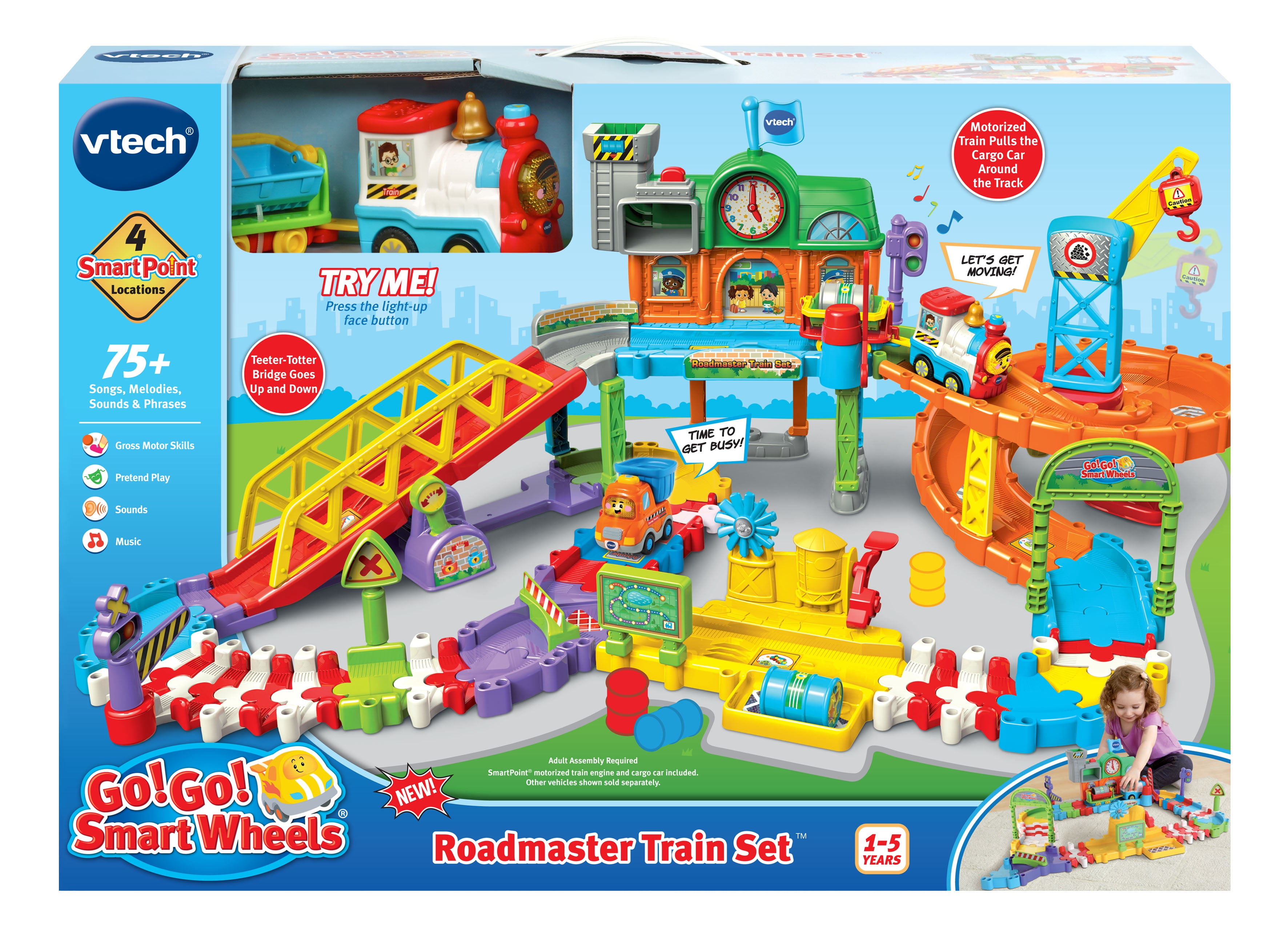 vtech gear up and go train