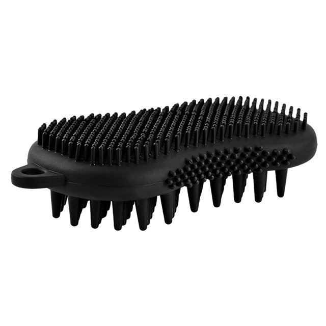 MasteelfCA Silicone Bath Brush Multifunctional Shampoo Brush Double-sided Shower Brush