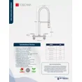 thumbnail image 2 of Llave Mezcladora Acero Inoxidable 304 Cuello Flexible Mc-984, 2 of 4