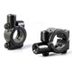 thumbnail image 1 of 2 soportes de espejo para manillar de motocicleta, soporte universal para espejo de manillar de 7/8 pulgadas, soporte de montaje para espejo de 10 mm, abrazadera de aleación de aluminio negra, soporte para espejo de 10 mm * 2 oso de fresa Electrónica, 1 of 5
