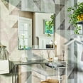 thumbnail image 3 of Eviva Sax 30 in. Polished Chrome Framed Bathroom Wall Mirror, 3 of 7