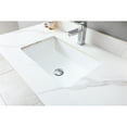 thumbnail image 4 of 43"x22" Sintered Stone Vanity Top For Bathroom With Ceramic Sink And Fashionable Style White, 4 of 6