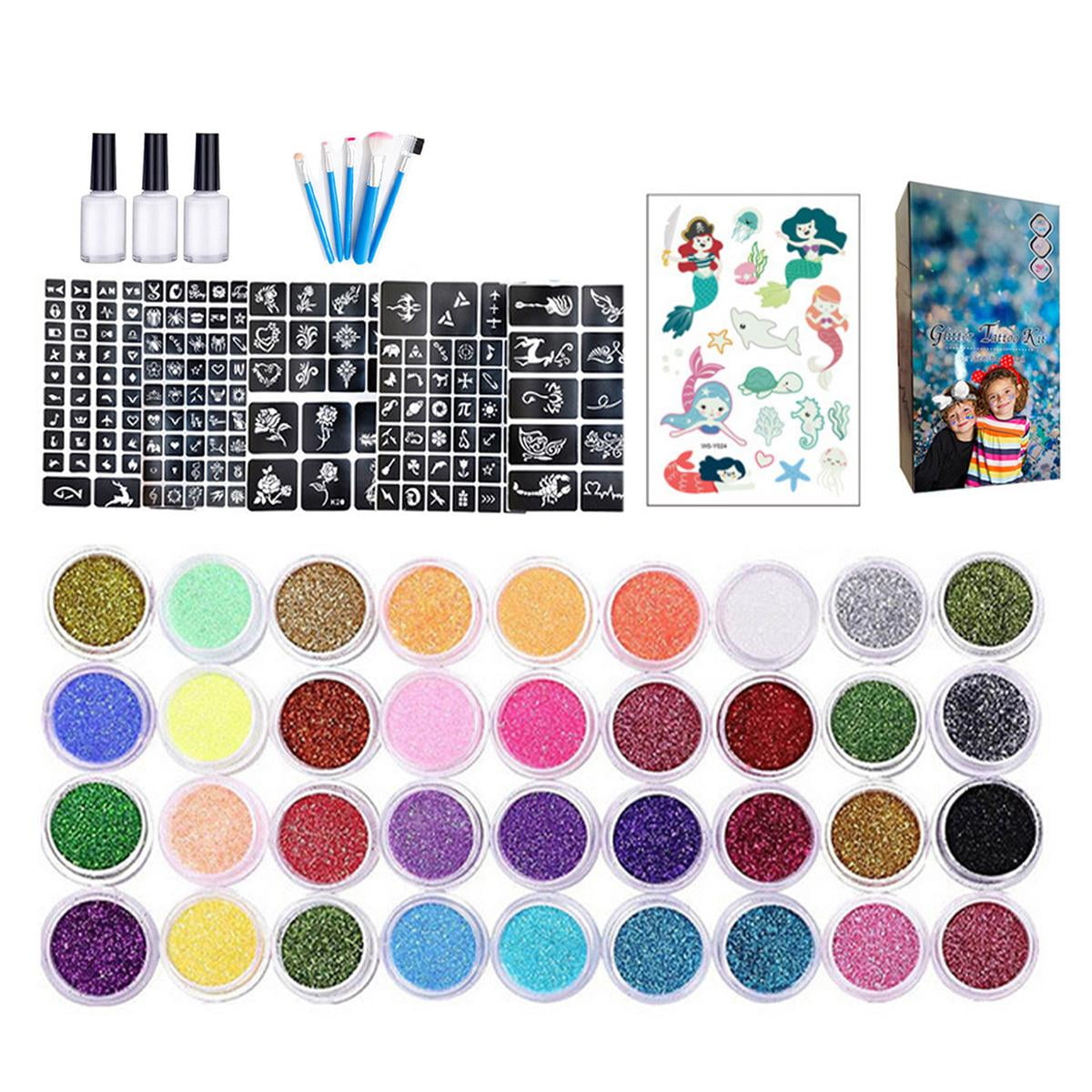 Body Glitter KitTemporary Glitter Kit for KidsGlitter Temporary Kit
