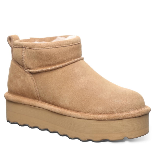 Bota BEARPAW Retro Shorty Iced Coffee para mujer, talla 11