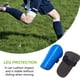 thumbnail image 5 of Wosthever Espinilleras de fútbol de doble capa, protección de piernas de tela Premium, rodillera, carcasa resistente transpirable, protectores Ropa Deportiva, Zapatos Amarillo, 5 of 6