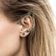 thumbnail image 4 of Elf Ear Cuff Unique Handcraft Gothic Vintage para niñas de Halloween Izquierda Dorada Hugo Clip de manguito de oreja, 4 of 9
