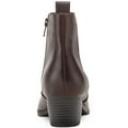 thumbnail image 5 of Sun + Stone Womens Grangerr Pointed toe Side Zip Ankle Boots, 5 of 5