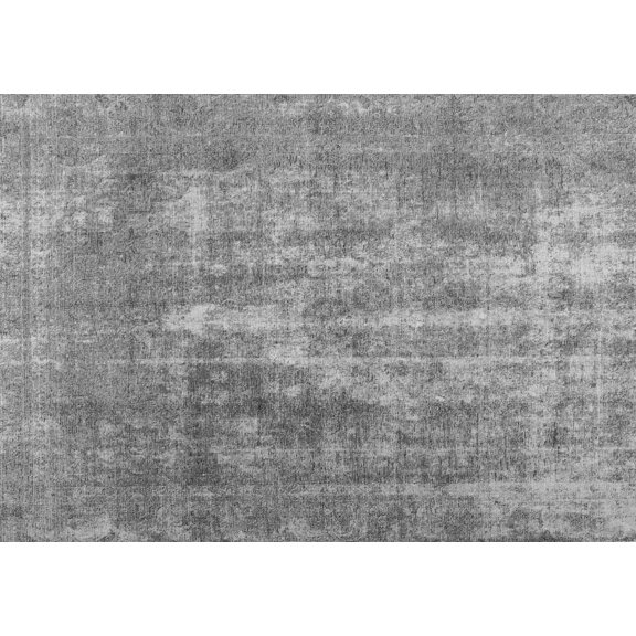 Ahgly Company Indoor Rectangle Abstract Gray Contemporary Area Rugs, 2' x 3'