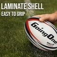 thumbnail image 4 of Going One Match Rugby Ball - Size 5 Game Ball, White, 4 of 5