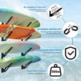 thumbnail image 3 of Trendix Wall Mounted Surfboard Rack, Heavy Duty Wakeboard Storage Rack 4-Tier, Storage Holder for Paddleboard, Snowboard, Kayak, Saves Space, Holds up to 120 lbs, 3 of 9