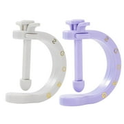 XIRQI 2Pcs Acupressure Tool Acupuncture Clip for Hand Foot Ear Migraine Relief Rejuvenation Tool Pressure Point Massage Kit