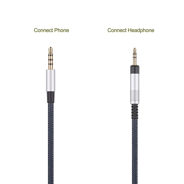 Replacement Audio Cable with in Line Mic Remote Volume Control Compatible with Bose QC25 QC35 QC35II QuietComfort 25 35 Headphones Audio Cord Compatible with Samsung Galaxy Huawei Android Walmart