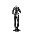 thumbnail image 1 of Shisuyan 1 Pce Ornement en Résine Simplicité Figurine de Personnage Musical Moderne Décoration de Bureau à Domicile (Saxophone), 1 of 8